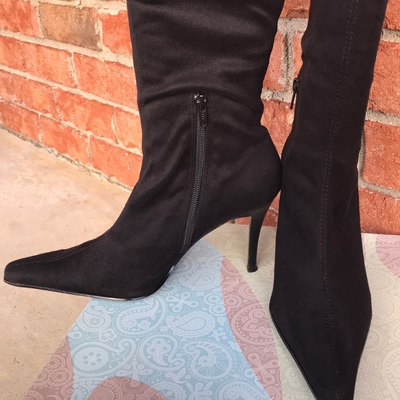 BP Nordstrom faux suede tall boots - Picture 5 of 7